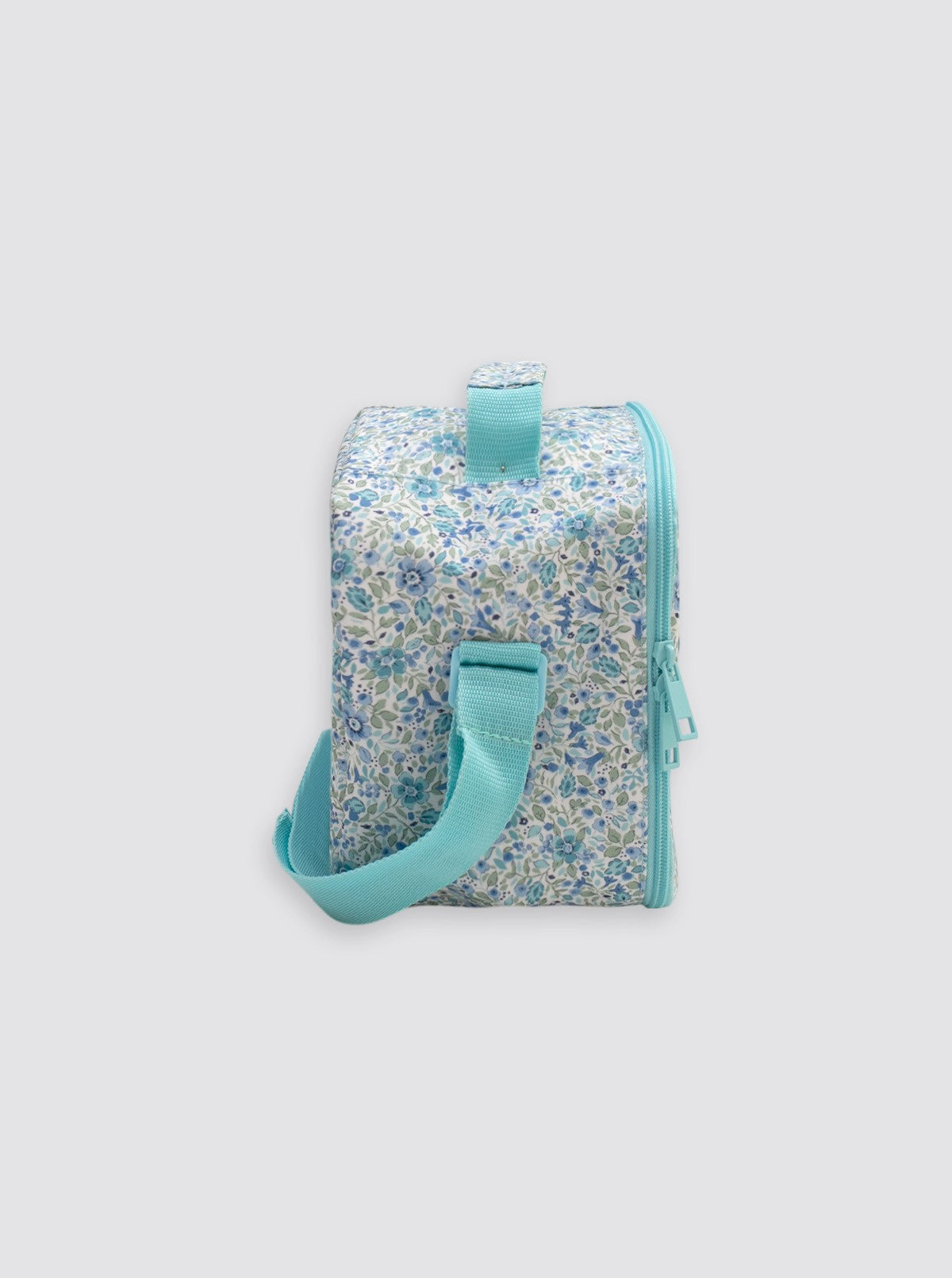 Bolsa Térmica Cuadrada Flor Bibi Azul