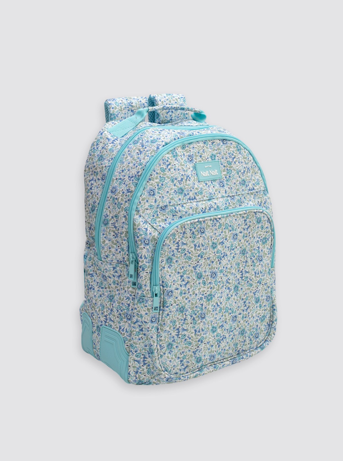 Mochila Grande Flor Bibi Azul