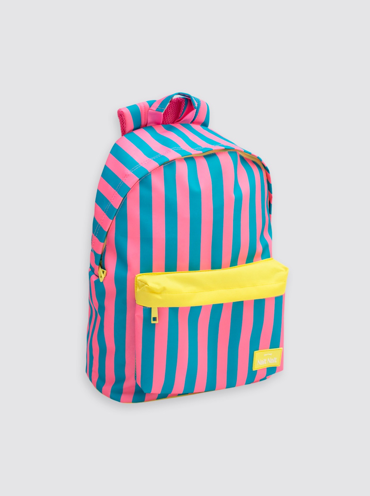 Mochila Grande Ordenador Rayas Rosas