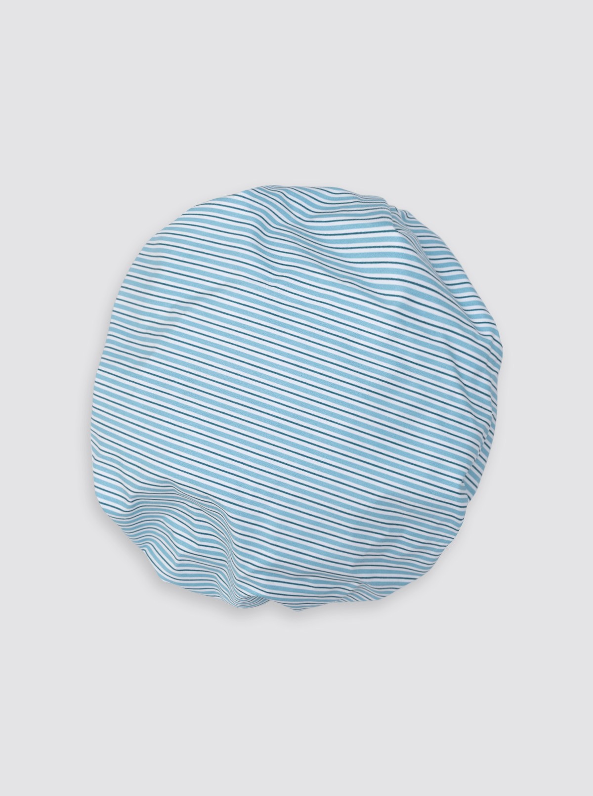 Double Green Stripe Shower Cap