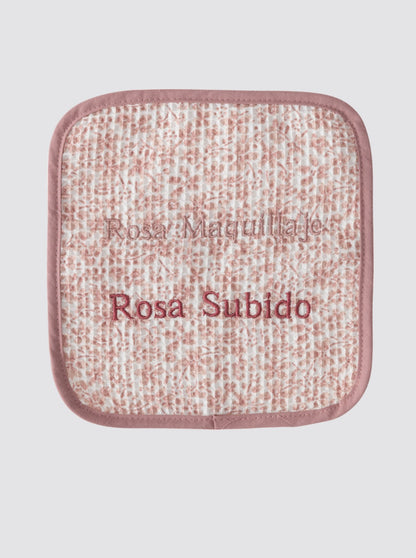 Lightweight Baby Bath Towel with Pink Flowers