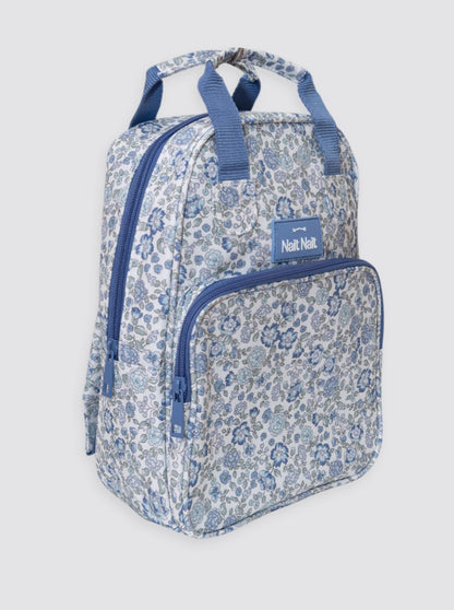 Blue Girl Flowers Children's Backpack