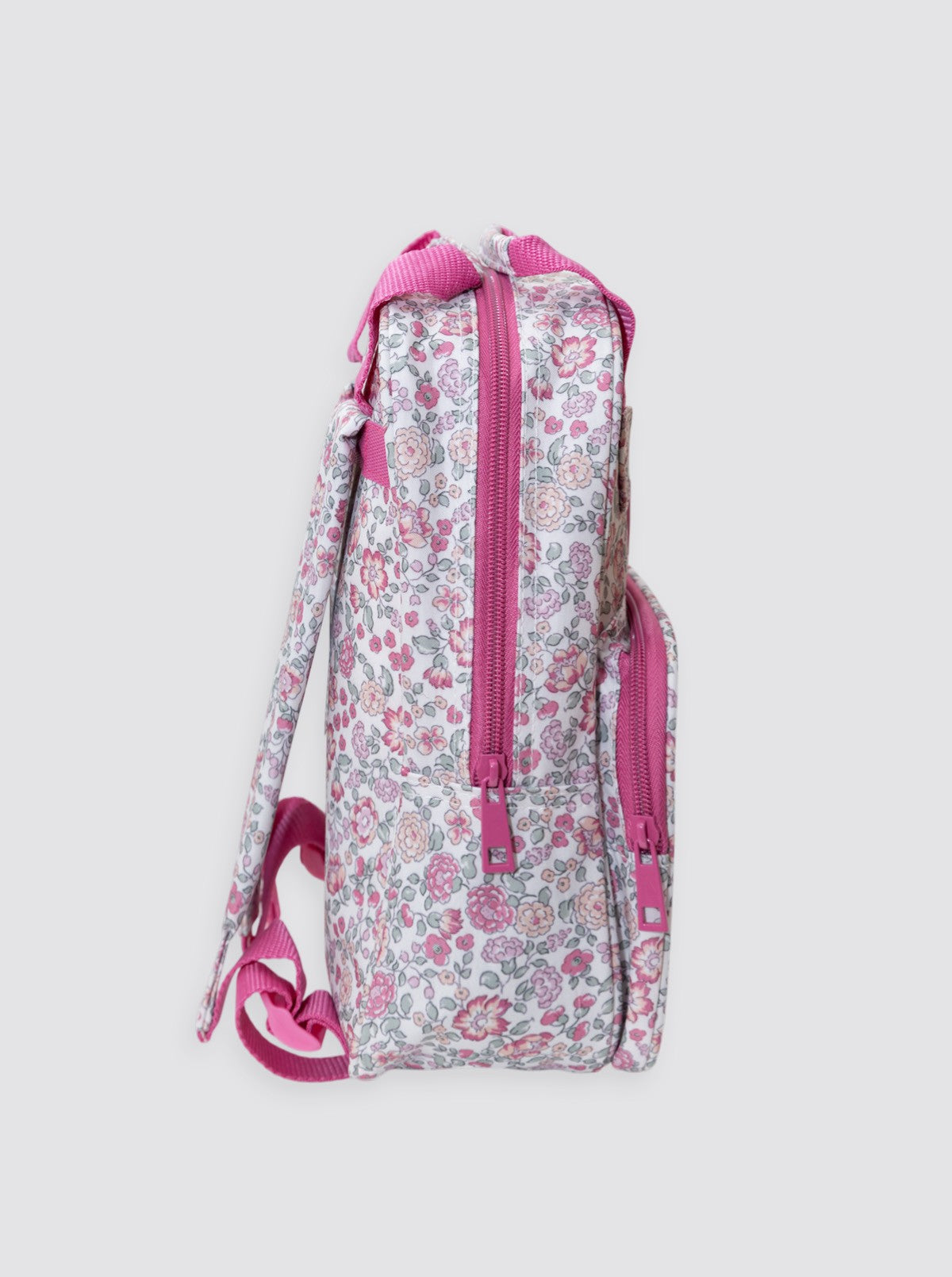Mochila Infantil Flores Nina Rosa