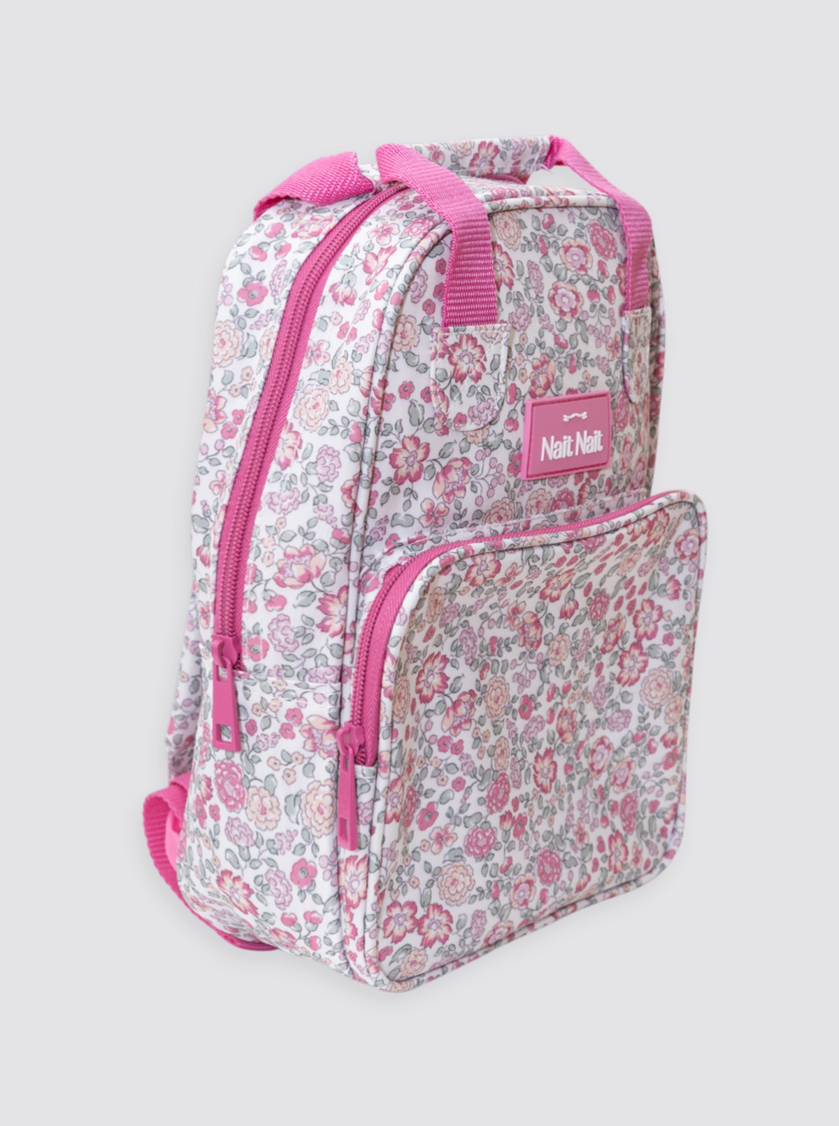 Mochila Infantil Flores Nina Rosa
