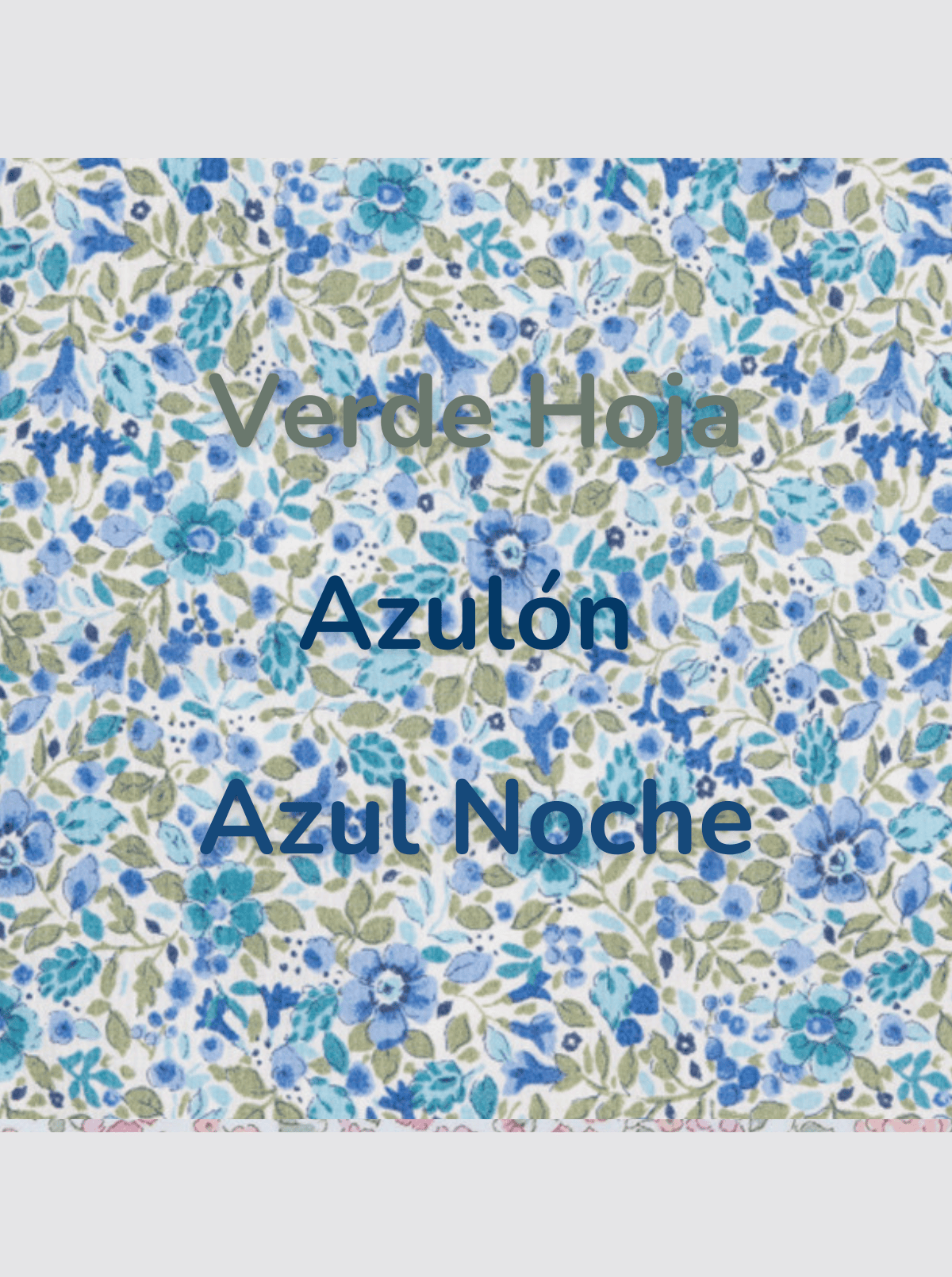 Mochila Grande Flor Bibi Azul