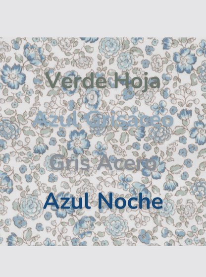 Blue Girl Flowers Children's Backpack