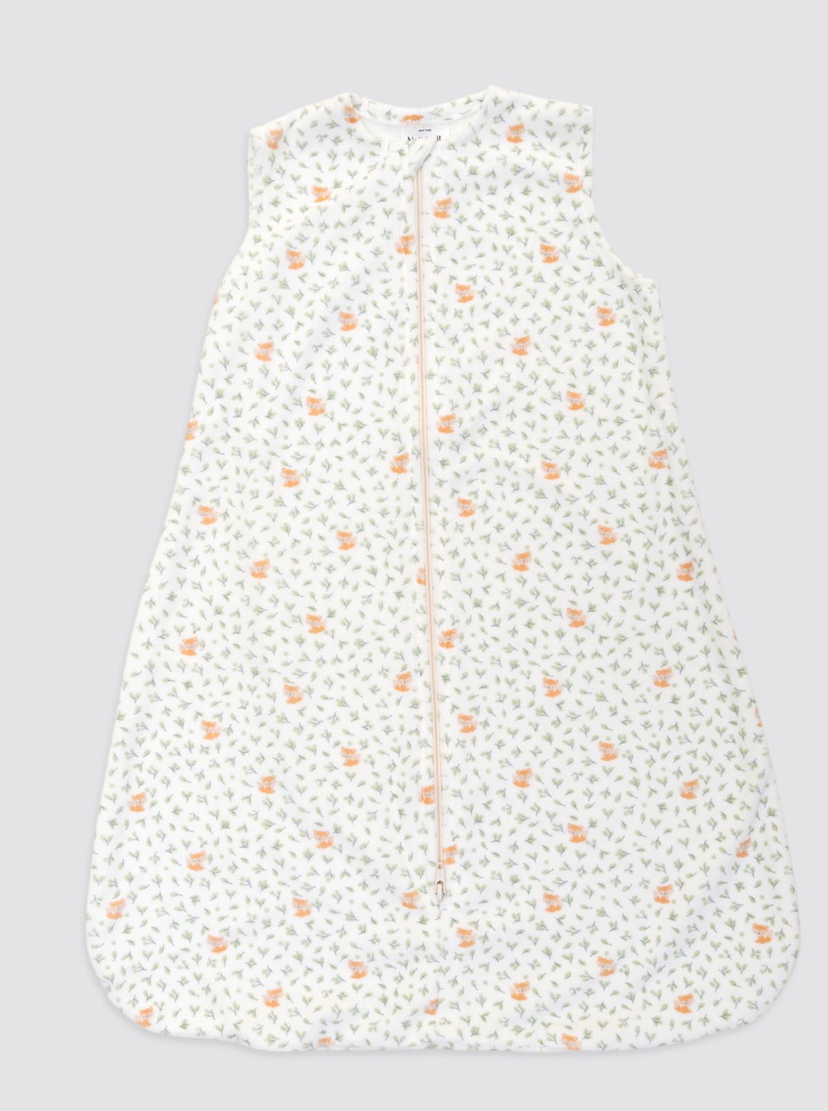 Sac à bulles Petit renard Feuilles vertes