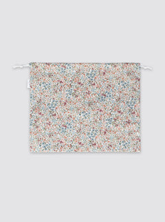 Talega Grande Impermeable Blanca Burdeos