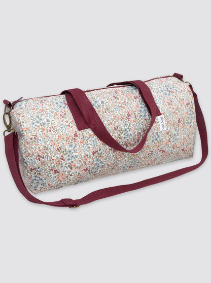 Sac de sport imperméable blanc bordeaux
