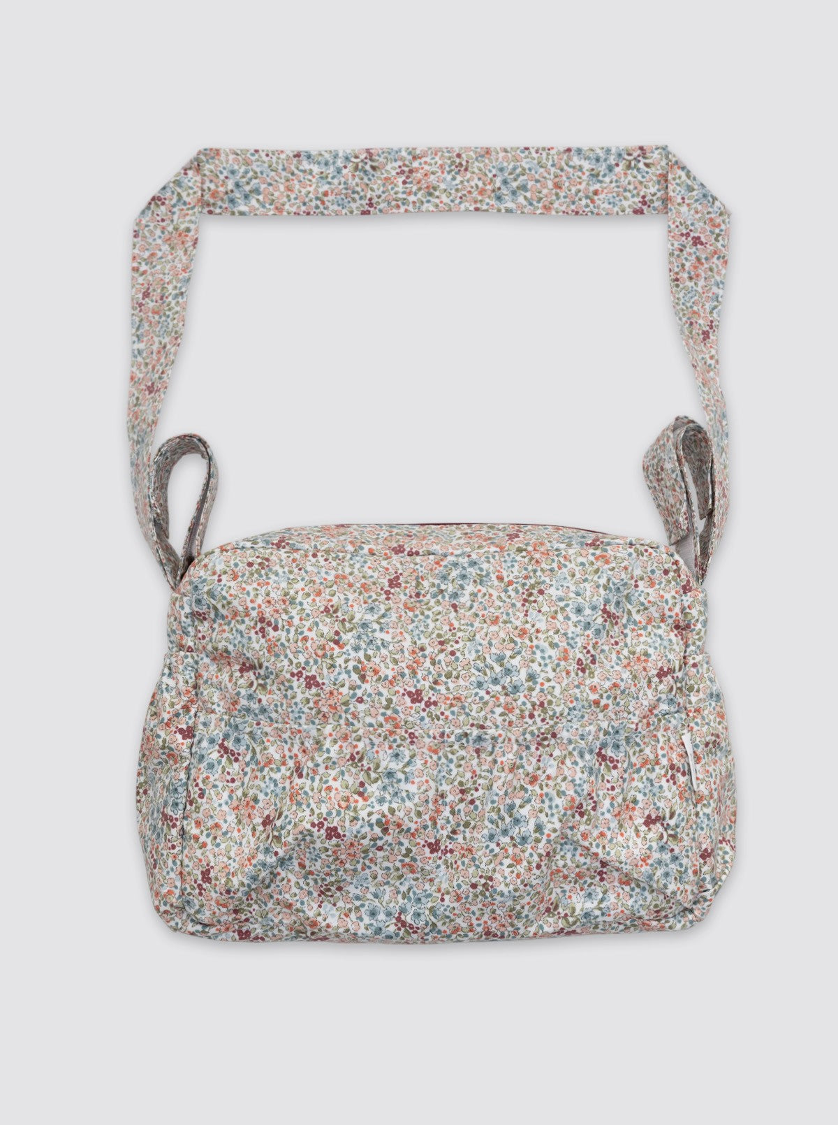 Bolsa de Carro Grande Impermeable Blanca Burdeos