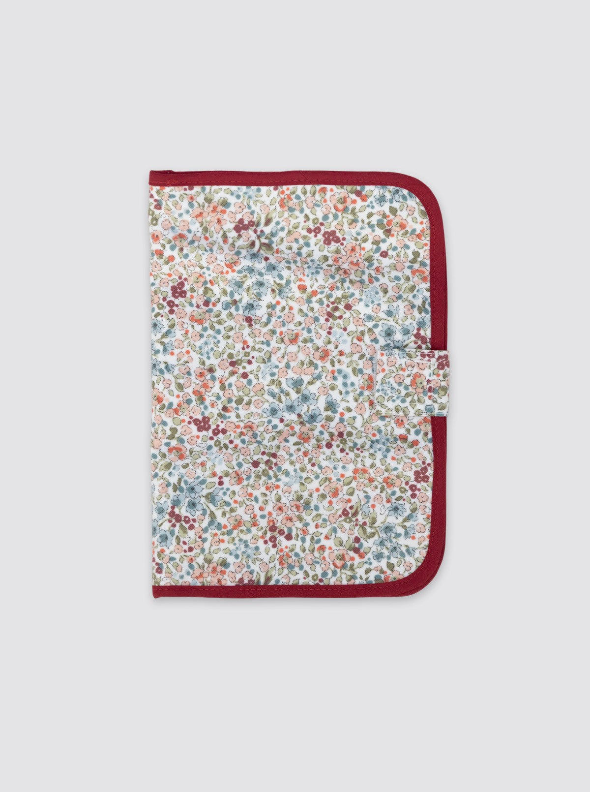 Portadocumentos Blanca Burdeos