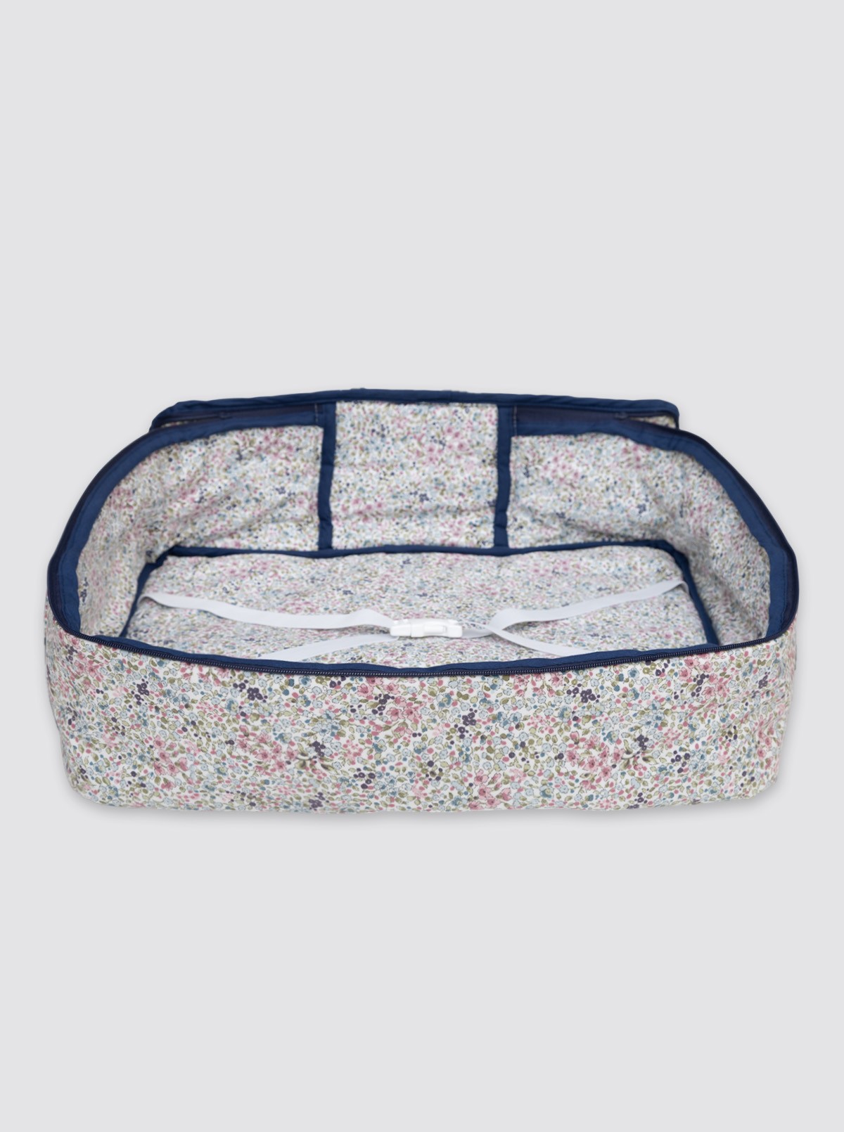 Sac de maternité imperméable blanc bleu