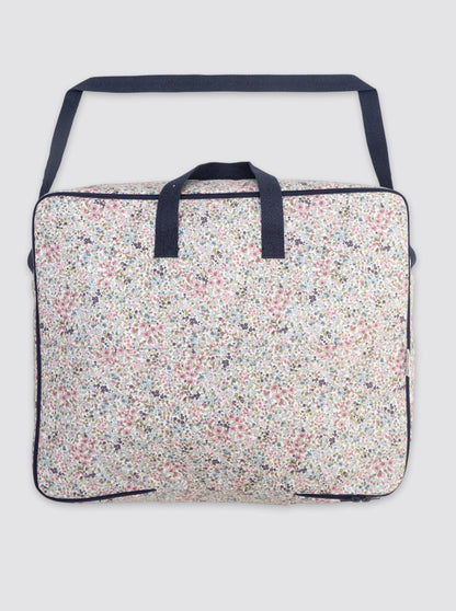 Sac de maternité imperméable blanc bleu