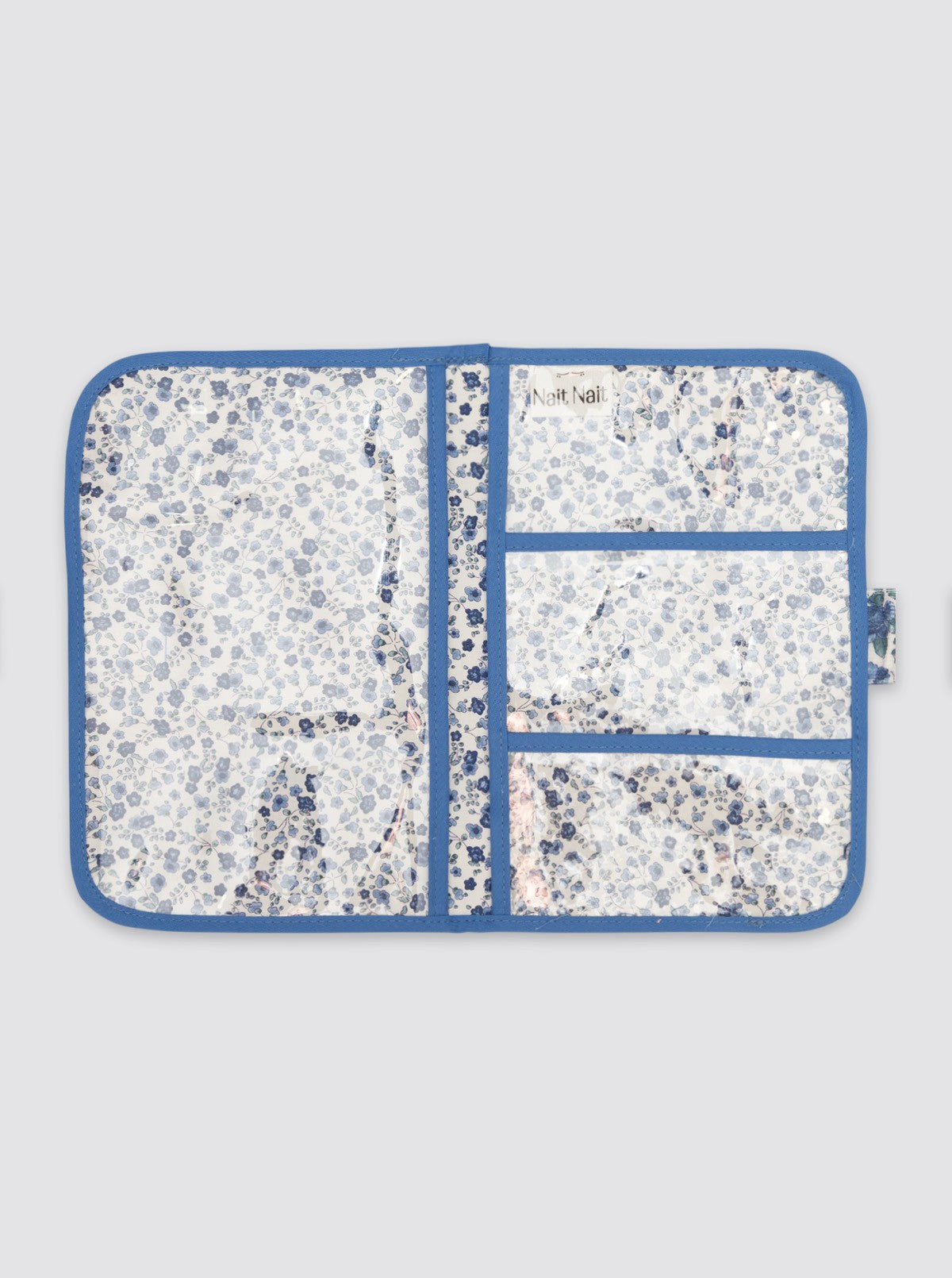 Portadocumentos Flor Pana Azul