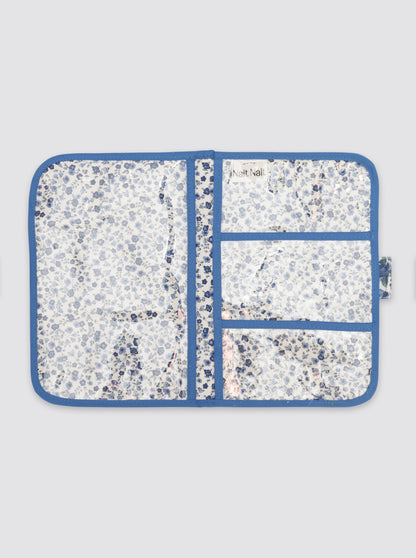 Portadocumentos Flor Pana Azul