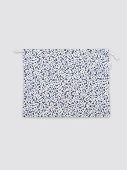 Talega Grande Flor Pana Azul