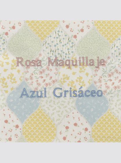 Talega Pequeña Flores Patchwork