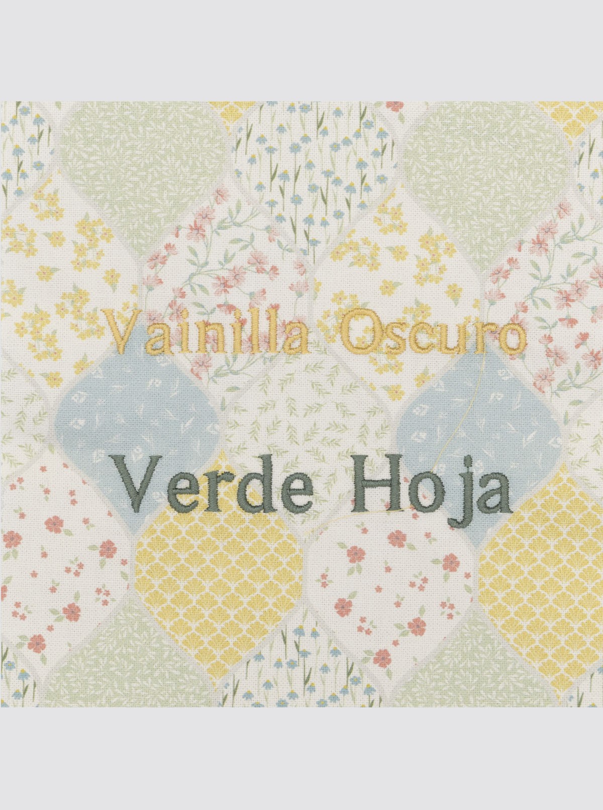 Talega Pequeña Flores Patchwork