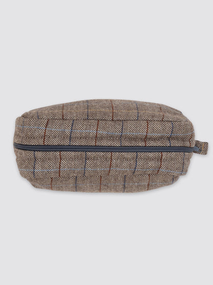 Trousse de toilette marron gallois