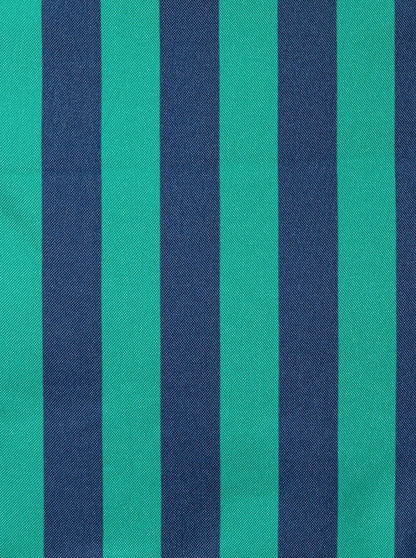 Bolsa Térmica Cuadrada Rayas Marino y Verde