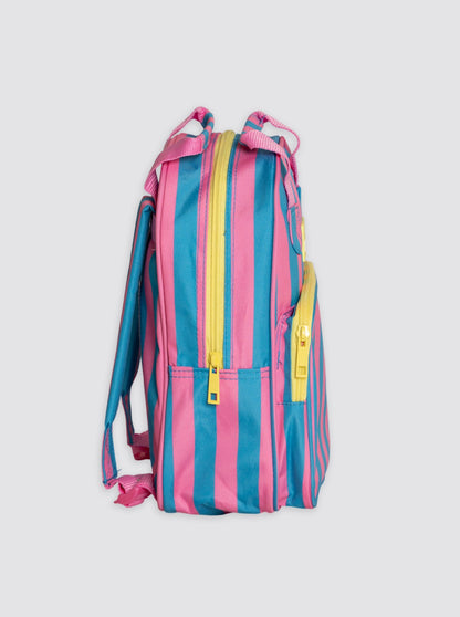 Mochila Infantil Rayas Rosas