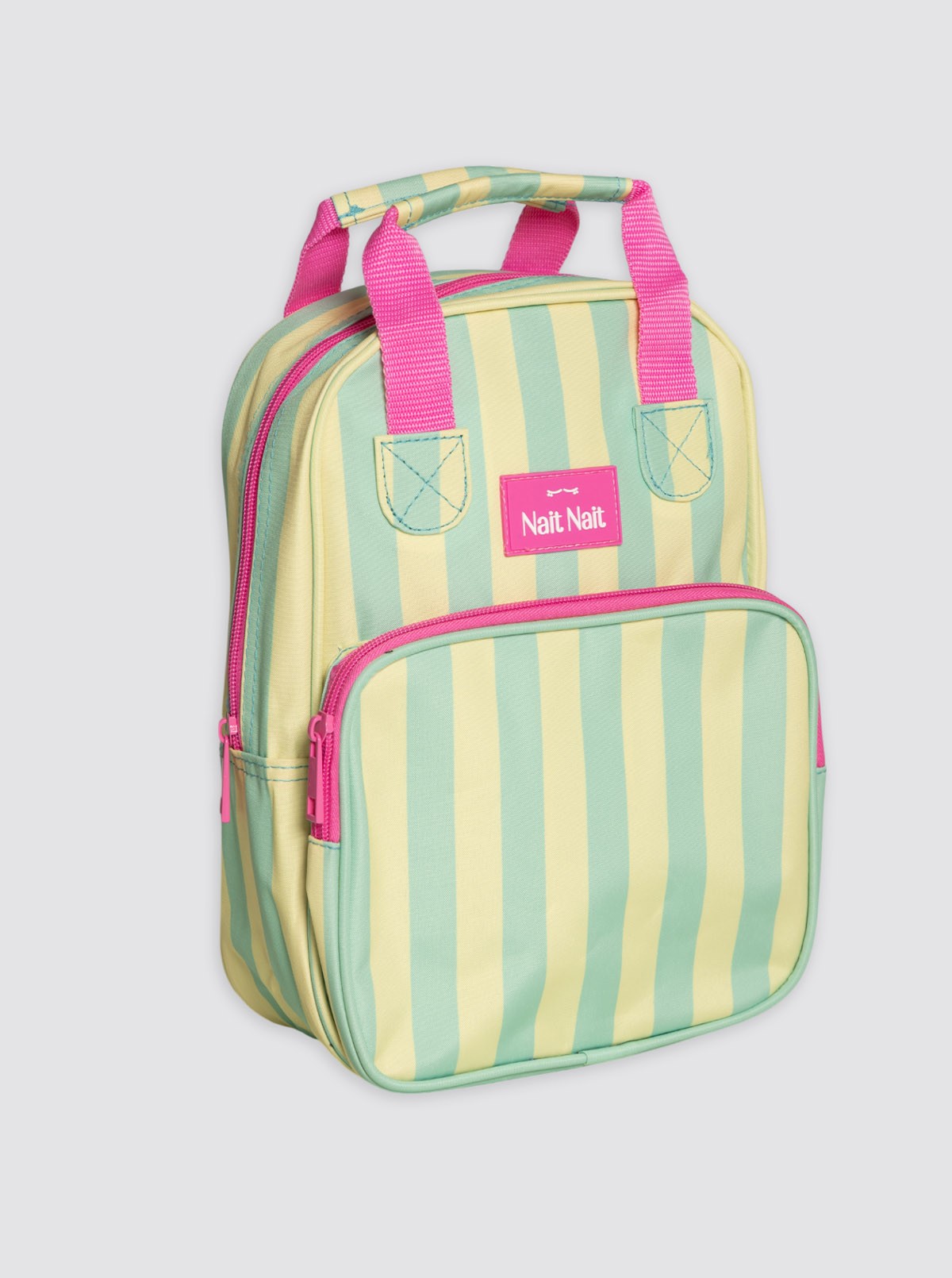 Children's Backpack with Yellow Stripes