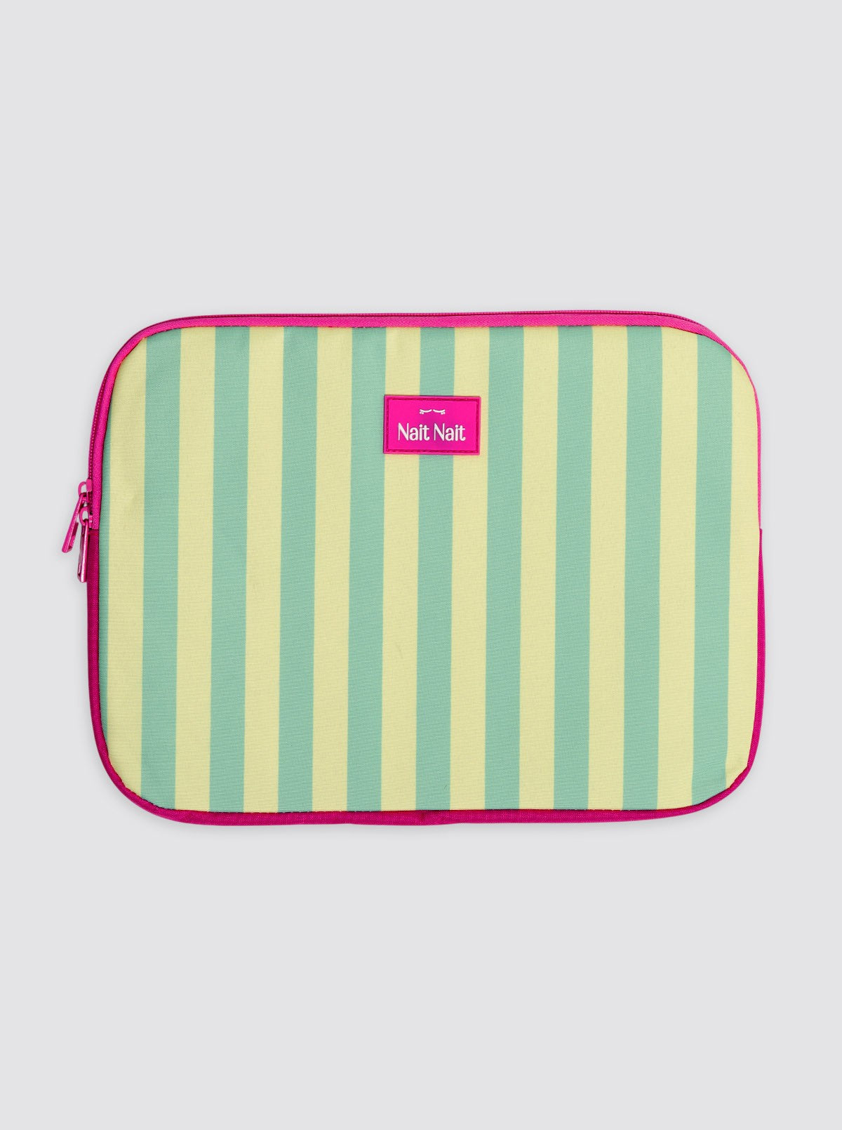 14" Laptop Sleeve, Yellow Stripes