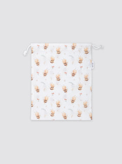 Petit sac de fleurs abeilles
