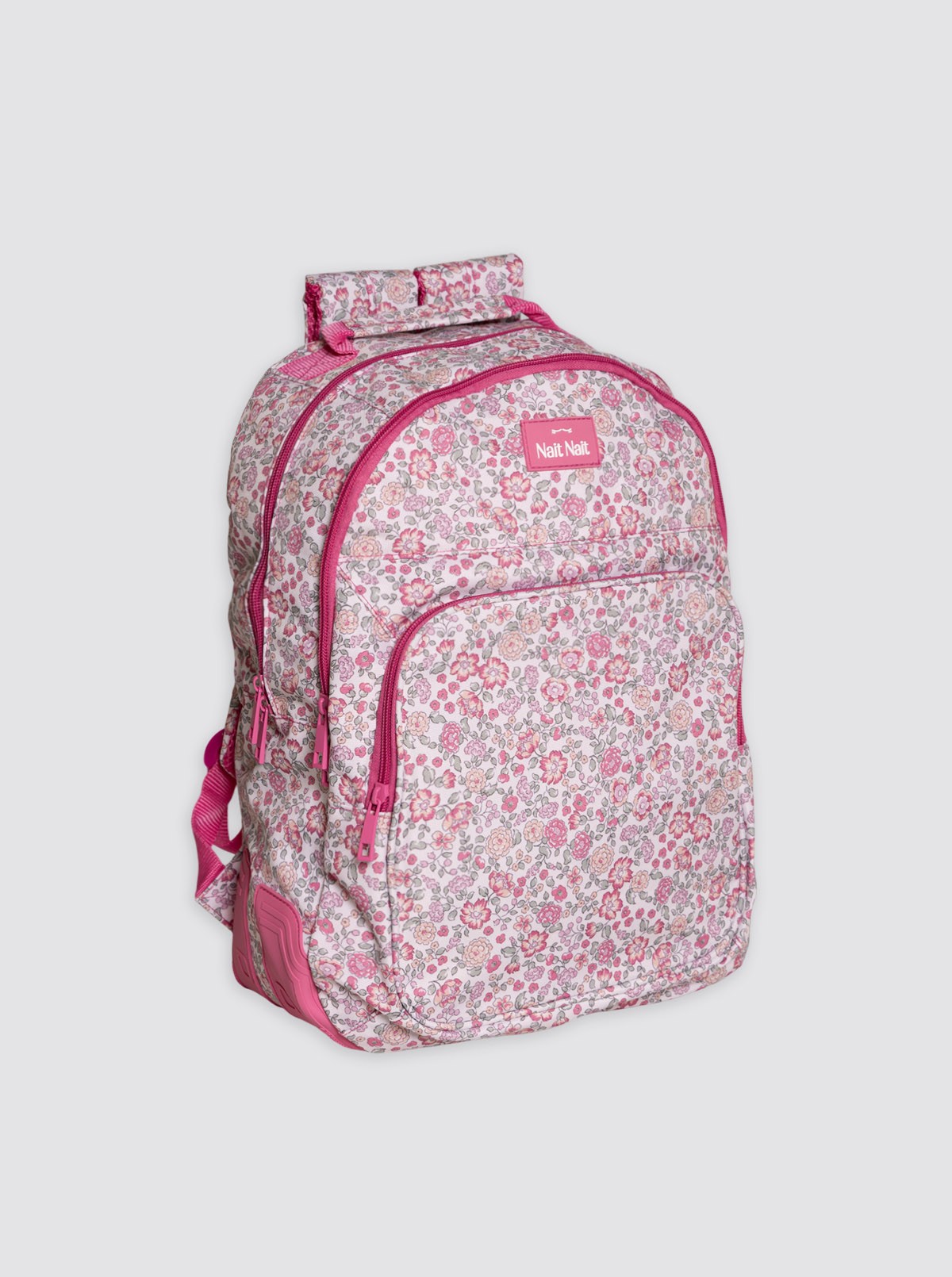 Mochila Grande Flores Nina Rosa
