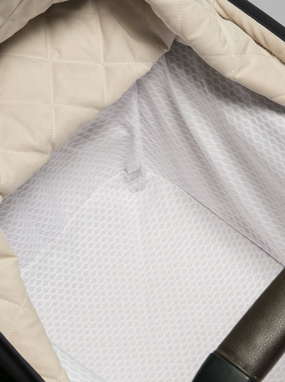 Cubreparedes Capazo Piqué Blanco Gordito