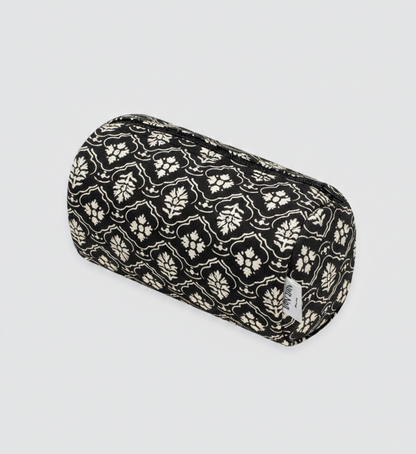 Petite trousse de toilette indienne noire