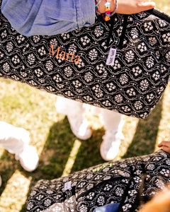 Sac de sport indien noir