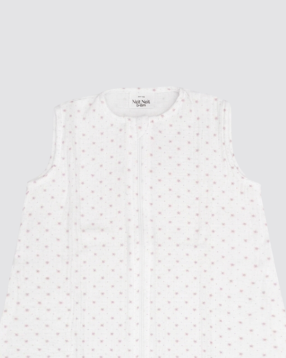 Saco Burbuja Bambula Estrellas Rosa