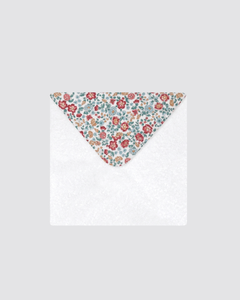 Mini Flowers Towel Nina Burgundy