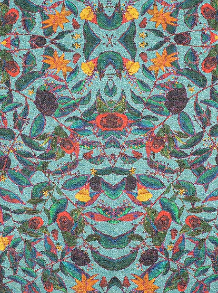 Grand sac à dos vert botanique