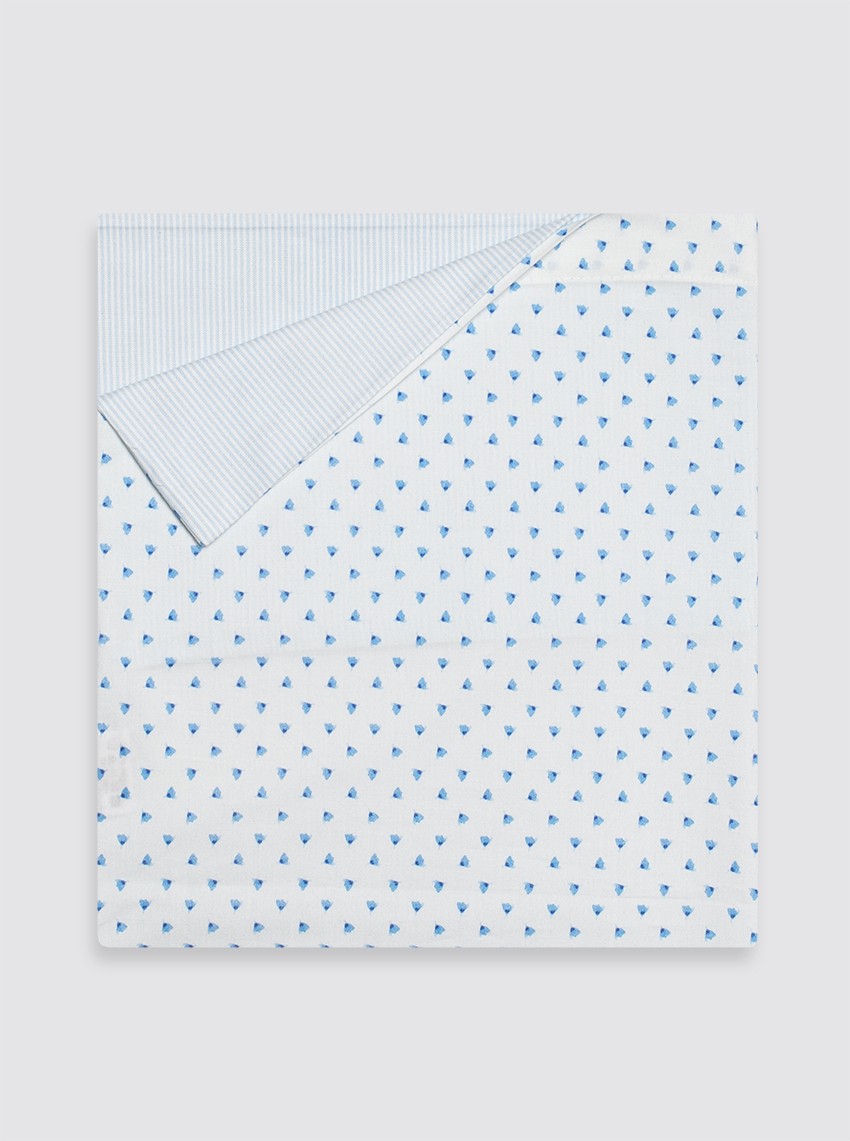 Funda Edredón Amapolas Azules