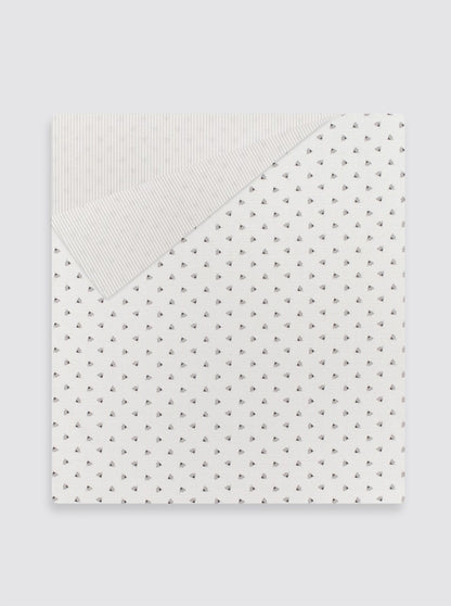 Funda Edredón Amapolas Grises