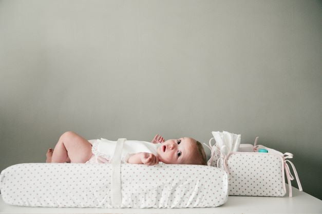 Large Waterproof Drooling Bib with Terry Cloth and Leaves