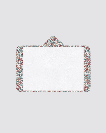 Mini Flowers Towel Nina Burgundy