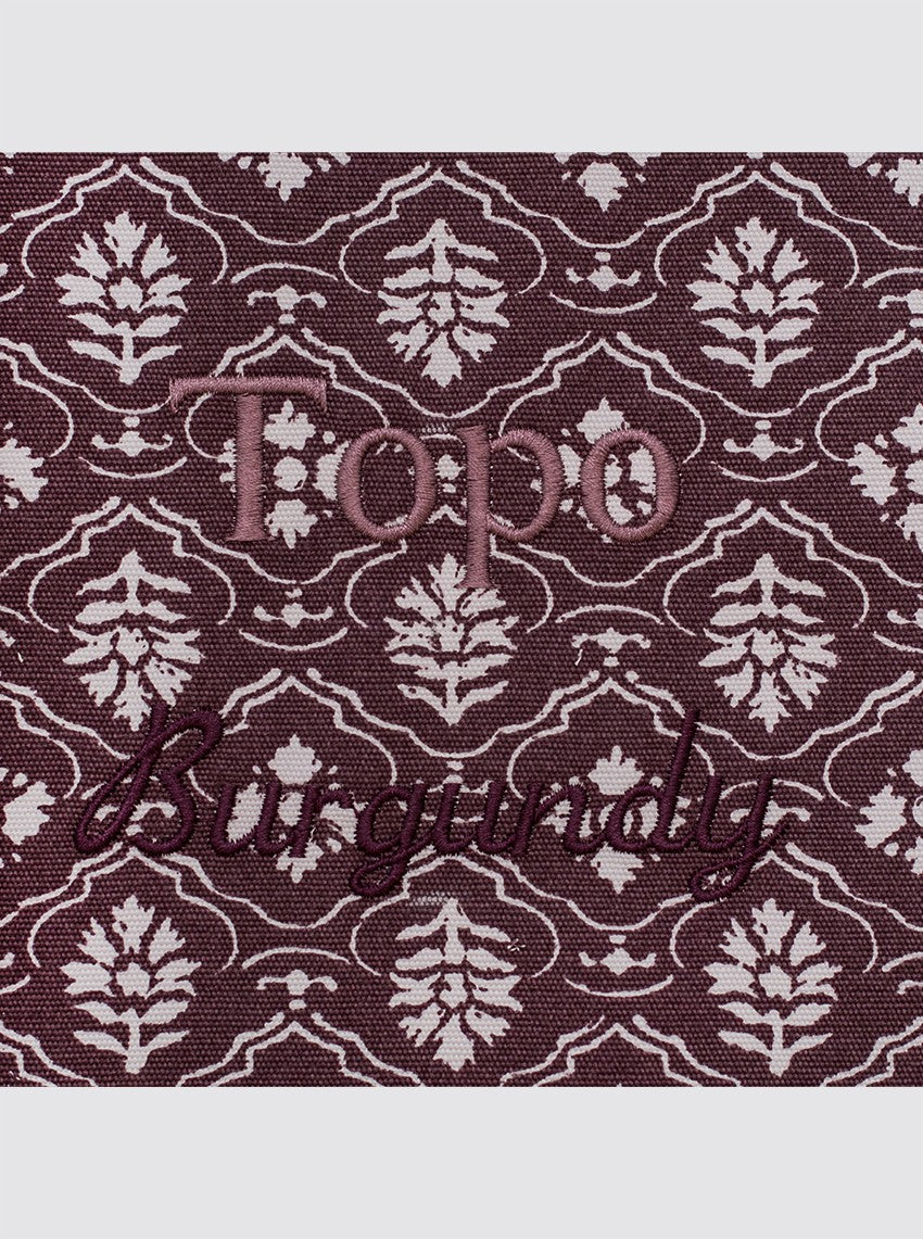 Sac cabas mauve Inde