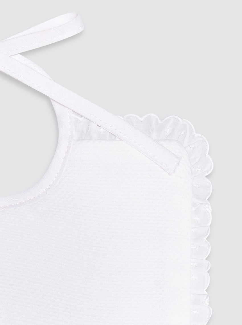 Large Waterproof Drooling Bib with Terry Cloth