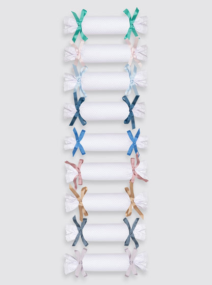 Thick Piqué Anti-Roll Cushion - Plain Bow