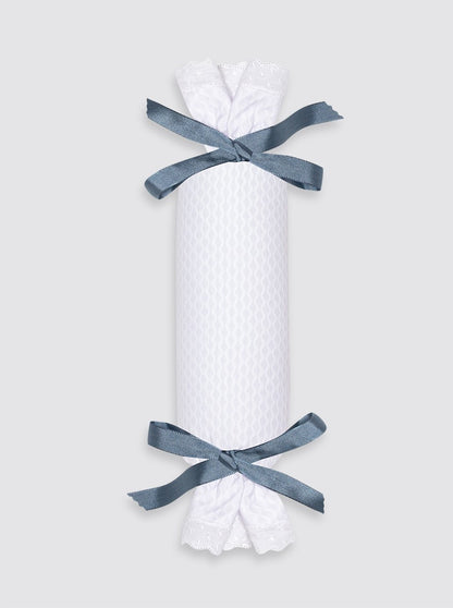 Thick Piqué Anti-Roll Cushion - Plain Bow