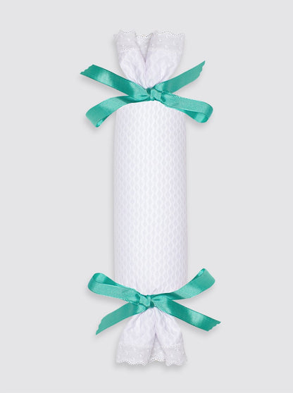 Thick Piqué Anti-Roll Cushion - Plain Bow