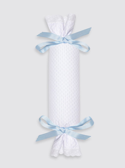 Thick Piqué Anti-Roll Cushion - Plain Bow