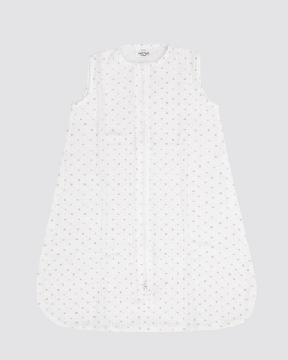 Saco Burbuja Bambula Estrellas Rosa
