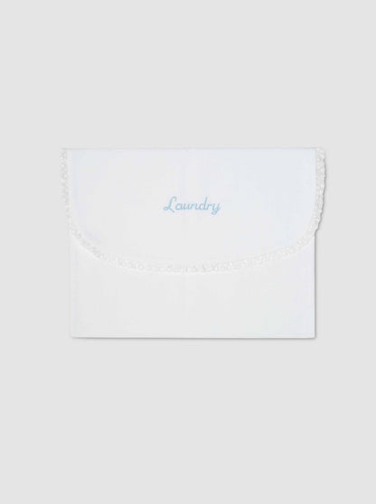Bolsa de Ropa Pequeña Piqué Nano Tira Bordada