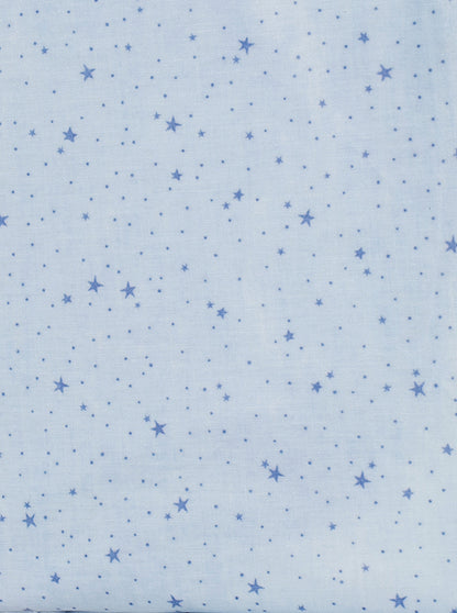 Babero Con Bolsillo Interior Estrellas Azules