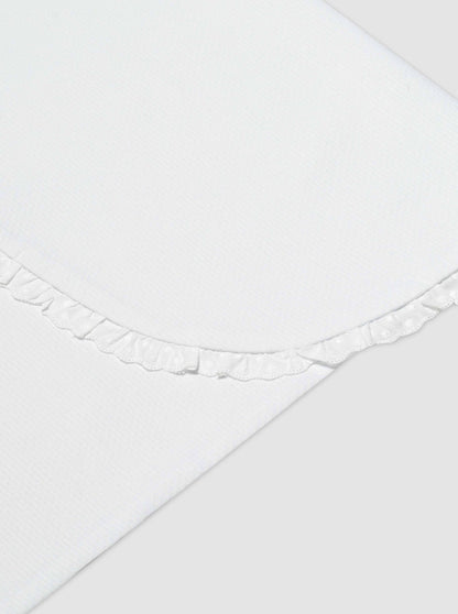 Bolsa de Ropa Pequeña Piqué Nano Tira Bordada