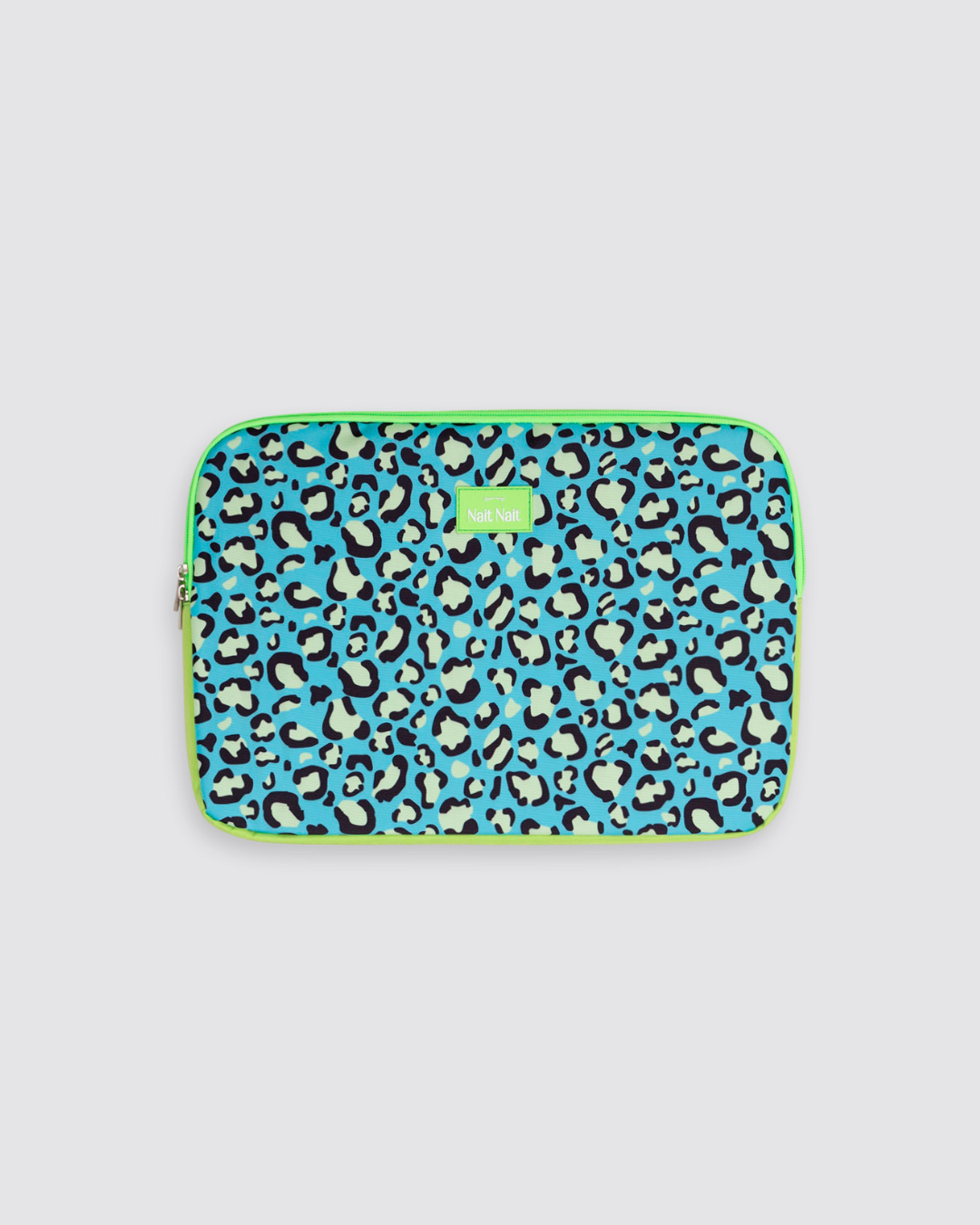 Funda para portáti 14" Leopardo Verde Flúor